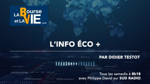 Didier Testot fondateur de LA BOURSE ET LA VIE TV dans l'Info éco + sur Sud Radio (émission du 27 mars 2021)