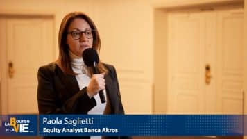 Paola Saglietti Equity Analyst Banca Akros : « On pourrait voir une première reprise dans le secteur »