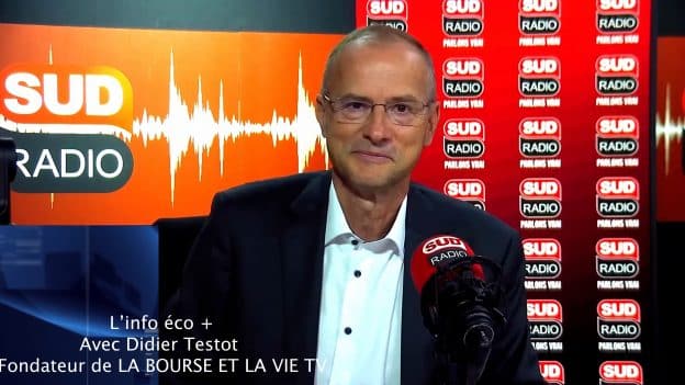 Didier Testot Fondateur LA BOURSE ET LA VIE TV dans L'info éco + Sud Radio (3 aout 2024)