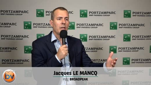 Jacques Le Mancq Pdg Broadpeak (Tous droits réservés 2023 www.labourseetlavie.com)