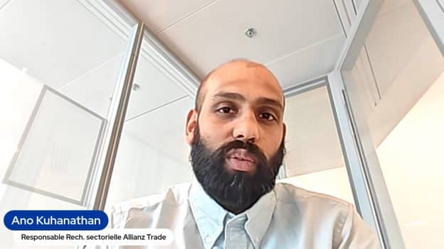 Ano Kuhanathan Responsable de la recherche sectorielle chez Allianz Trade (Tous droits réservés 2025 www.labourseetlavie.com)