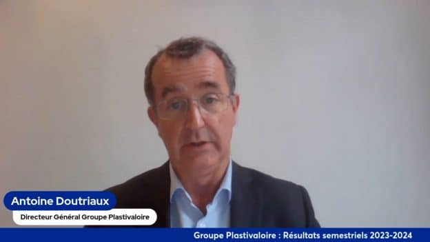 Antoine Doutriaux Directeur Général du Groupe Plastivaloire( tous droits réservés 2024)