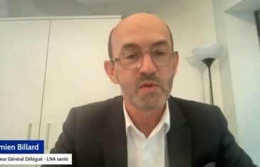 Damien Billard Directeur Général Délégué LNA Santé (Tous droits réservés 2024 www.labourseetlavie.com)