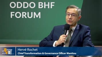 Hervé Rochet Chief Transformation & Governance Officer Manitou : « On ne voit pas aujourd’hui de changement très important sur la façon dont 2025 va se passer par rapport à 2024 »