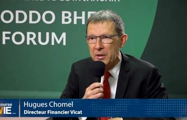 Hugues Chomel Directeur Financier Vicat (Tous droits réservés 2025 www.labourseetlavie.com)