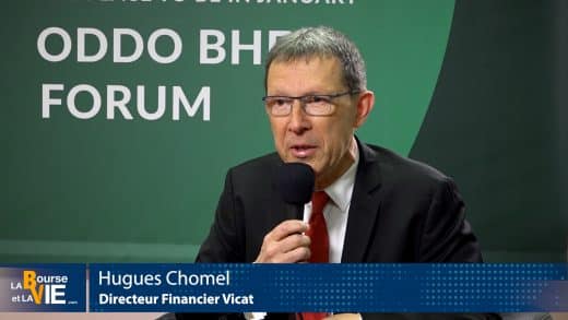 Hugues Chomel Directeur Financier Vicat (Tous droits réservés 2025 www.labourseetlavie.com)