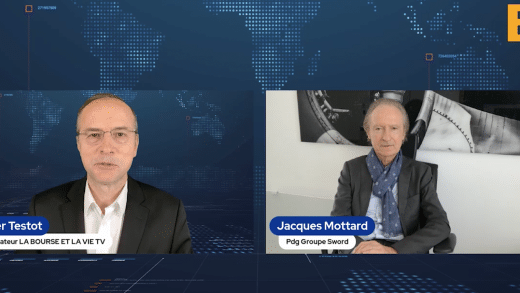 Jacques Mottard Pdg Sword Group interview (Tous droits réservés 2023 www.labourseetlavie.com)