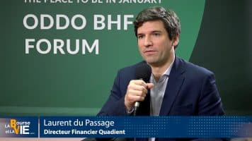 Laurent du Passage Directeur Financier Quadient : « On est en train de réaliser sur les moteurs de croissance une consolidation »