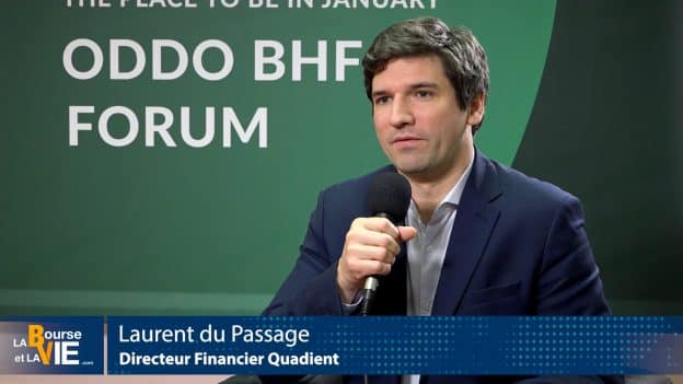 Laurent du Passage Directeur Financier Quadient (Tous droits réservés 2025 www.labourseetlavie.com)