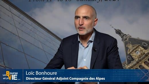 Loïc Bonhoure Directeur Général Adjoint Compagnie des Alpes (photo tous droits réservés 2024 www.labourseetlavie.com)