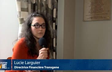 Lucie Larguier Directrice Financière Transgene  (tous droits réservés 2024 www.labourseetlavie.Com)