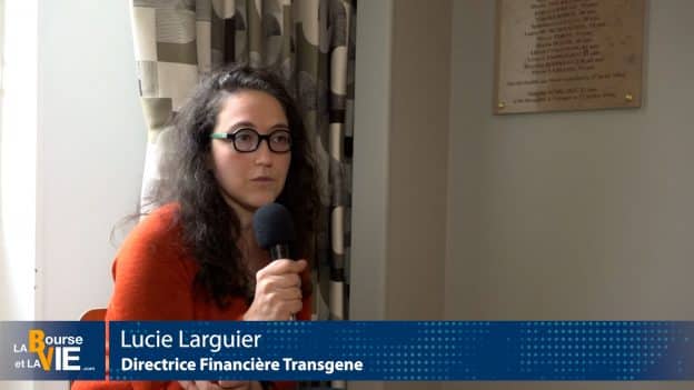 Lucie Larguier Directrice Financière Transgene  (tous droits réservés 2024 www.labourseetlavie.Com)