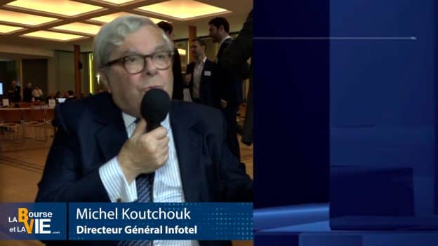 Michel Koutchouk Directeur Général d’Infotel (Tous droits réservés 2024 www.labourseetlavie.com)