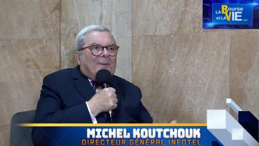 Michel Koutchouk Directeur Général Infotel (Tous droits réservés 2023 www.labourseetlavie.com)