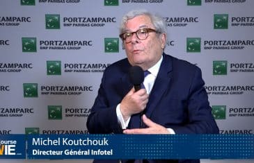 Michel Koutchouk Directeur Général Infotel (Tous droits réservés 2024 www.labourseetlavie.com)