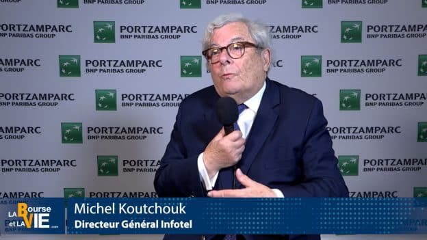 Michel Koutchouk Directeur Général Infotel (Tous droits réservés 2024 www.labourseetlavie.com)