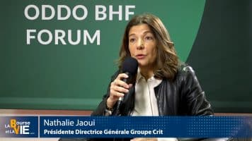 Nathalie Jaoui Présidente Directrice Générale Groupe Crit : « Il y a des secteurs d’activité qui tirent leur épingle du jeu »