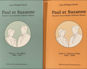 "Les secrets de la réussite entrepreneuriale à travers l'exemple d'une illustre famille" 
Paul Dubrule, co-fondateur du groupe Accor et son coach biographe Jean-Philippe Bozek
ont présenté les deux ouvrages "Paul et Suzanne, histoire de la famille Dubrule Mamet" racontant cette histoire d'entrepreneurs du Nord. Une publicaiton aux éditions Place des Entrepreneurs.

Jean-Philippe Bozek, biographe et coach de dirigeants, a exploré la dynastie des Dubrule-Mamet sur deux siècles, et c'est un témoignage unique sur l’Histoire de France et sur une famille d'entrepreneurs français qui ont du s'adapter à des crises (guerre mondiale, crise financière de 1929,...) et trouvé des ressorts pour rebondir. 

Didier Testot Fondateur de LA BOURSE ET LA VIE TV est allé à la rencontre de Paul Dubrule le co-fondateur d'Accor pour parler avec lui de cet héritage et des enseignements pour ceux et celles qui entreprennent. 